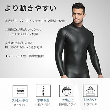 Amazon | MORGEN SKY ウェットスーツ トライアスロン オールスキン
